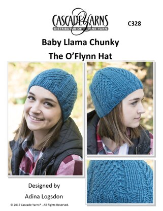 The O'Flynn Hat in Cascade Baby Llama Chunky - C328 - Downloadable PDF