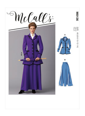 McCall's Misses' Costume M8136 - Sewing Pattern