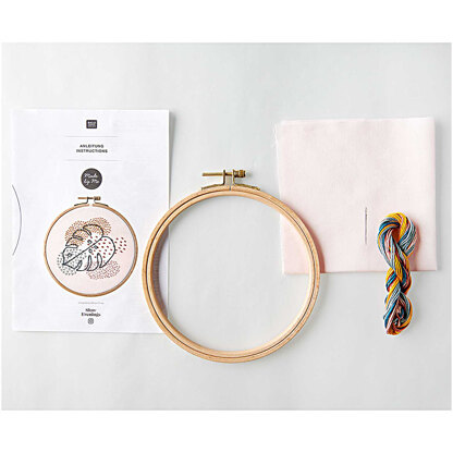 Rico Monstera Embroidery Kit