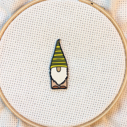The Snarky Crafter Gnome: Green/Lime Tall Hat