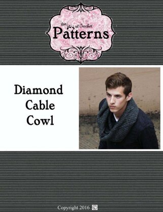 Diamond Cable Cowl for Men