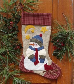 Rachel's Of Greenfield Snowman Stocking Sewing Kit