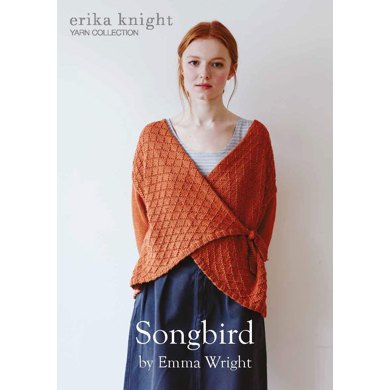 Songbird Cardigan by Emma Wright in Erika Knight Gossypium Cotton - Downloadable PDF