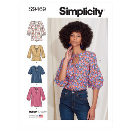 Simplicity Misses' Tops S9469 - Sewing Pattern