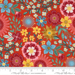 Moda Fabrics Frankie  - Red - 30670-17
