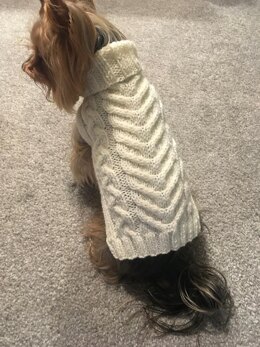 Aran Dog Sweater