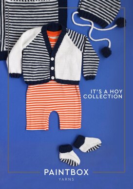 It's A Hoy Set - Free Knitting Pattern For Babies in Paintbox Yarns Baby DK