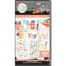 The Happy Planner Happy Seasons 30 Sheet Sticker Value Pack