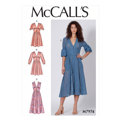 McCall's Misses' Dresses M7974 - Sewing Pattern