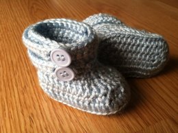 Two Strap Baby Booties