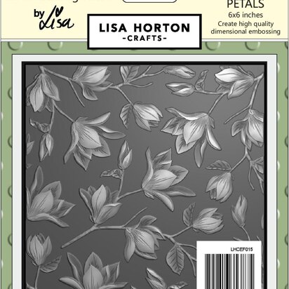 Lisa Horton 3D Embossing Folder - Layered Petals