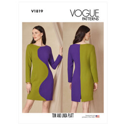Vogue Misses' Dress V1819 - Sewing Pattern