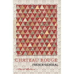 Moda Fabrics Chateau Rouge Quilt - Downloadable PDF