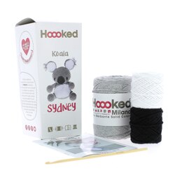 Hoooked DIY Crochet Kit Sidney Koala Eco Barbante