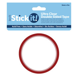 Stick It Ultra Clear Tape - 6mm x 5m