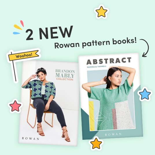 2 new pattern books by Rowan are available!