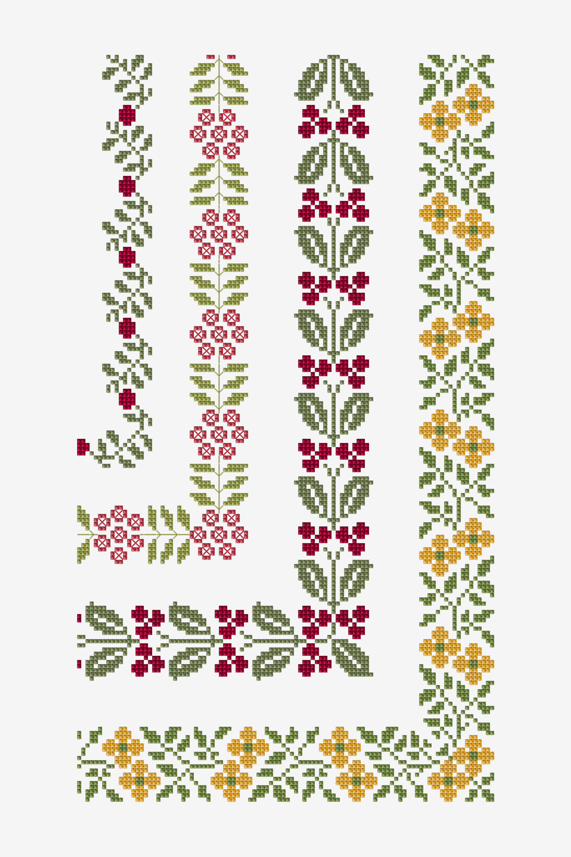 Counted cross stitch.Cross stitch Cross stitch pattern Embroidery design PDF cross stitch pattern Port View Hand embroidery pattern