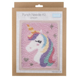 Trimits Punch Needle Kit: Unicorn - 20.32 x 25.4cm (8 x 10in)