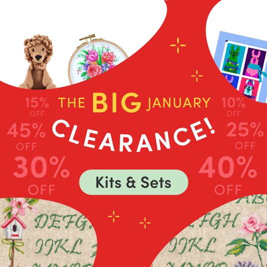 Amazing discounts on kits & sets in Big January Clearance!