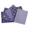 Craft Cotton Company Essential Trends Fat Quarter Bundle - Purple - 2892-00