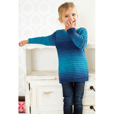 Pullover in Lang Yarns Sol Degrade - Downloadable PDF