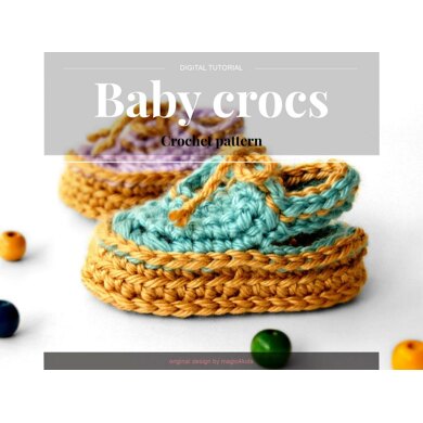 crochet baby crocs