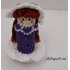 Crinoline  Doll Lip Balm Holder Crochet Pattern