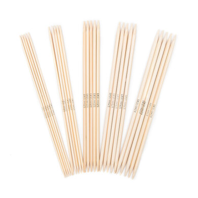 Addi Bamboo Double Point Needles 15cm (Set of 5)