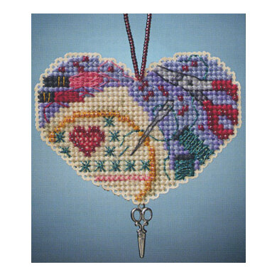 Mill Hill Love Stitching Cross Stitch Kit - 7cm x 5cm