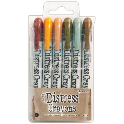 Ranger Tim Holtz Distress Crayon Set - Set #10