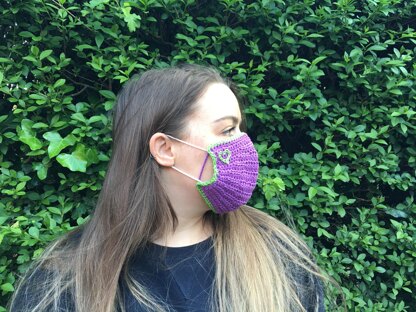 Crochet Face Mask cover