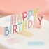 Ginger Ray Cake Topper - Happy Birthday - Brights