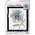 Design Works Blue Floral Counted Cross Stitch Kit - 5in x 7in