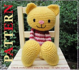 Huggy Cat Amigurumi Crochet Pattern