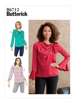 Butterick Misses' Top B6712 - Sewing Pattern
