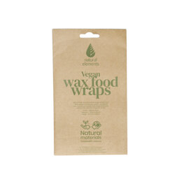 Natural Elements Eco-Friendly Vegan Wax Food Wraps , Card Wallet
