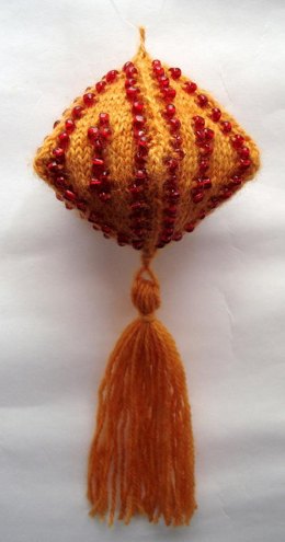 Beaded Bauble Ornament
