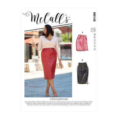 McCall's Misses' & Women's Skirts M8149 - Sewing Pattern