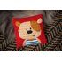 Vervaco Little Bear Long Stitch Cushion Kit - 25 x 25 cm