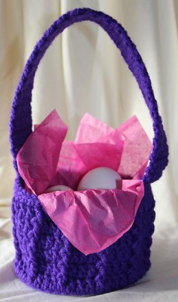 Purple Easter Basket