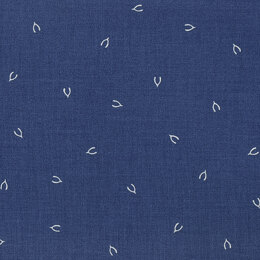 Figo Fabrics Lucky Charms - Navy Wishbone