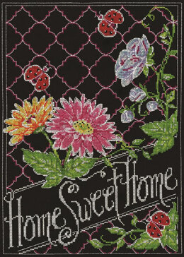 Design Works Home Sweet Home Chalkboard Cross Stitch Kit