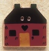 Mill Hill Button 43034 - Quilt House Red