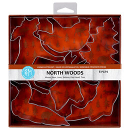R&M Northwoods Cookie Cutters Set of 6