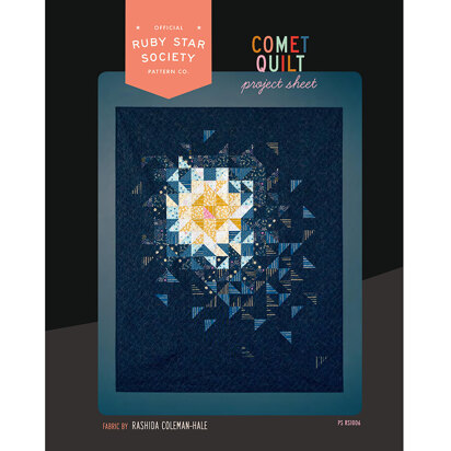 Moda Fabrics Comet Quilt - Downloadable PDF