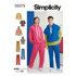 Simplicity Unisex Oversized Knit Hoodies, Pants and Tees S9379 - Paper Pattern, Size A (XS-S-M-L-XL-XXL)