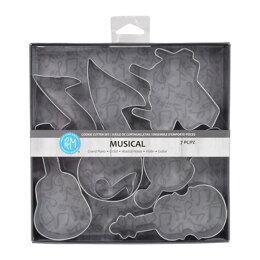 R&M Musical Instruments Cookie Cutters Set of 7