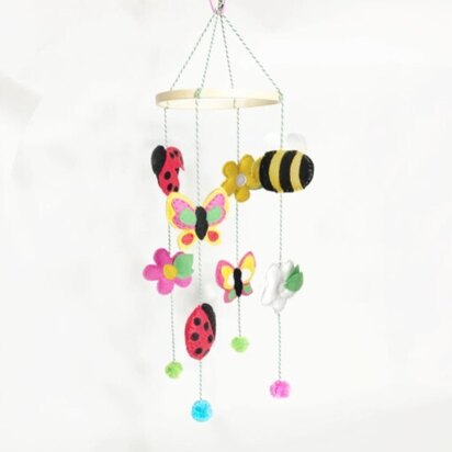 Das Make Arcade Deko-Set Mobile Käfer Biene