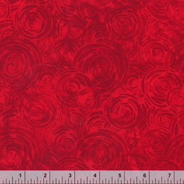 Anthology Scarlet Flame Baliscapes - Circular Rose