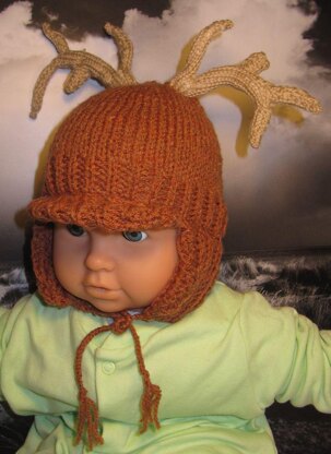 Baby Deerstalker Beanie Hat